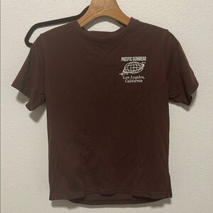 Brown Pacific Sunwear T-Shirt size kids xxl